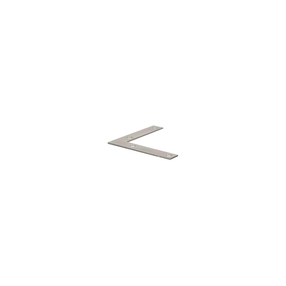 Hillman 851086 2.5 X 0.5 In. Zinc Plated Flat Corner Iron 008236917901