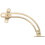 Hillman 851585 Brass Friction-Left Side Lid Support 1