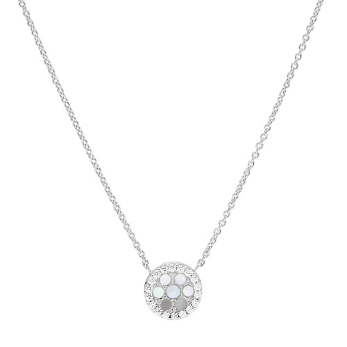 Fossil Fossil Sterling Slv Halskde til kvinder Farve: Slv (Model: JFS00520040)