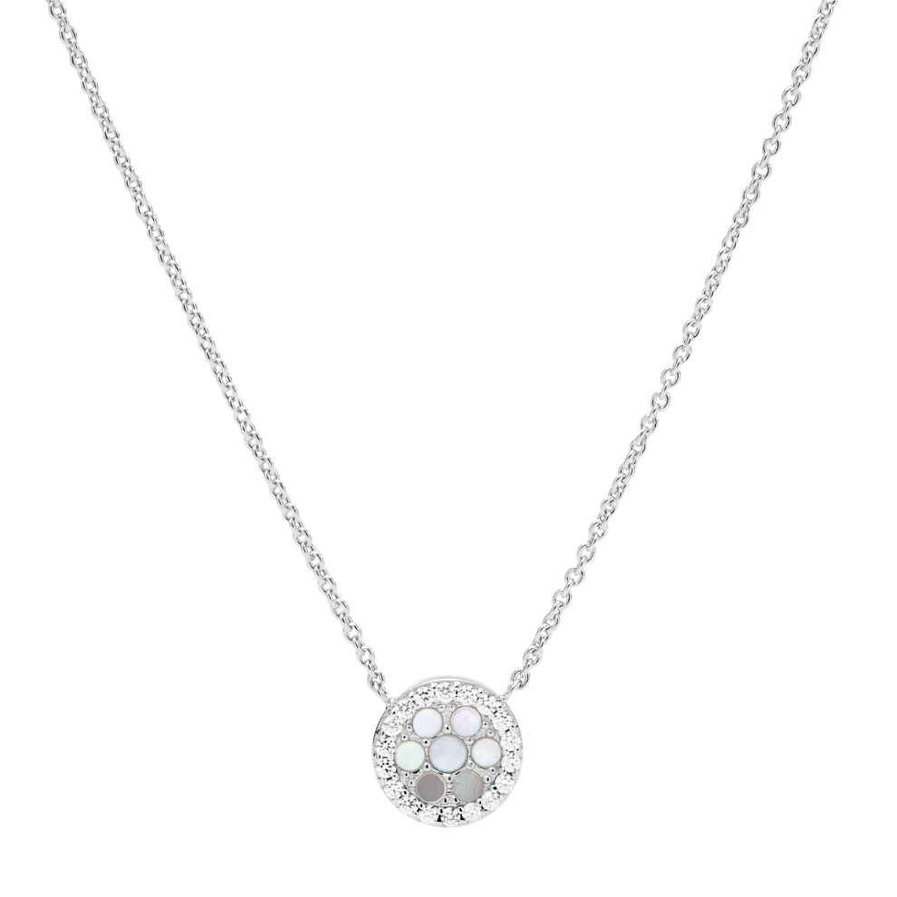 Fossil Women's Sterling Silver Necklace Color: Silver (Model: Jfs00520040)