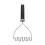 KitchenAid Espremedor de arame de ao inoxidvel gourmet KitchenAid 10,24 polegadas preto 1