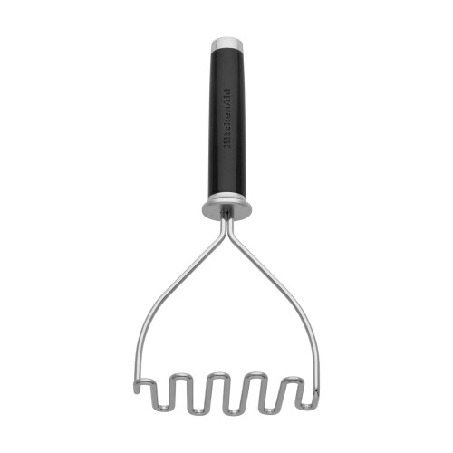 KitchenAid Espremedor de arame de ao inoxidvel gourmet KitchenAid 10,24 polegadas preto