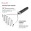 KitchenAid Espremedor de arame de ao inoxidvel gourmet KitchenAid 10,24 polegadas preto 4