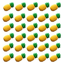 Imagitek 30 Pack Mini Ananas Erasers for Kids Party Bag Favours Kids Stocking Fillsers Klasselokale Priser
