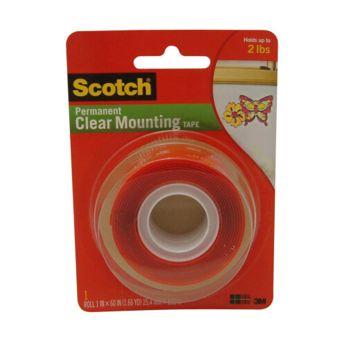 3M 3M Scotch Heavy Duty Montageband, transparent 1