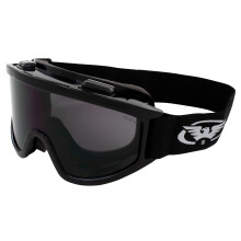 Global Vision Windscherm Motorbril Zwart Frame + Smoke Lens