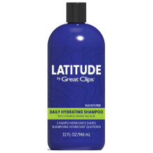 GREAT CLIPS LATITUDE napi hidratl sampon | Frfi sampon, amely elosegti a teljes s egszsges hajat | Minden hajtpusra | 32oz