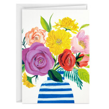 Hallmark blanco kaarten bloemenboeket (20 kaarten met enveloppen)