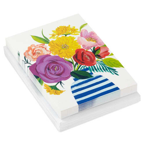 Hallmark Blankokarten Blumenstrau    (20 Karten mit Umschl   gen) 2