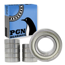 PGN (10 kpl) 6206-ZZ Laakeri - Voideltu kromiterästiivistetty kuulalaakeri - 30x62x16mm laakerit metallisuojalla ja korkean kierrosluvun tuella