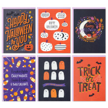 Hallmark Halloweenkaarten Assortiment Tricks and Treats (36 kaarten met enveloppen)
