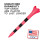 Pride Golf Tee Standard 2-3/4"""" Pride Performance Golf Tee cskos 100 Count Citrus Pink 2 3/4"""" 2
