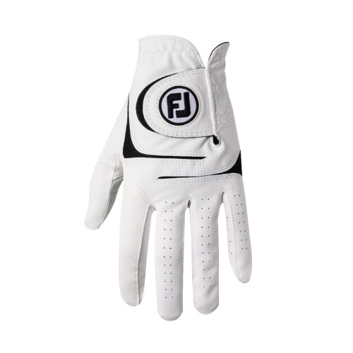 Footjoy FootJoy Heren WeatherSof Golfhandschoen Wit Klein, Voor Linkerhand 2