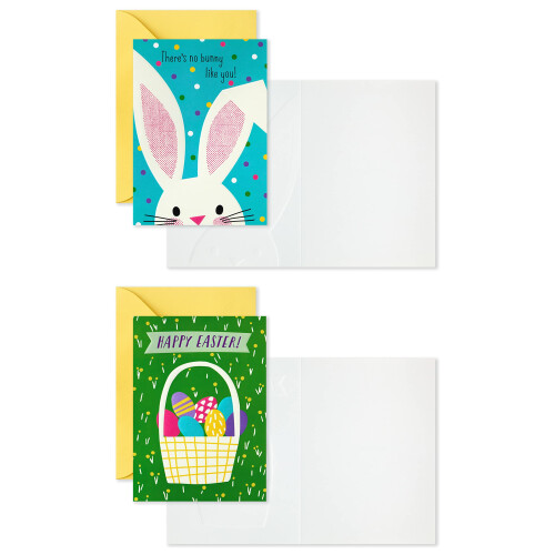 Hallmark Kids 12 Assorted Easter Cards with Envelopes (Eieren, Konijn, Kuiken) 2