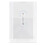JAM PAPER Plastic Envelopes with Button & String Tie Closure - 4 1/4 x 6 1/4 - Clear - 3/Pack 1