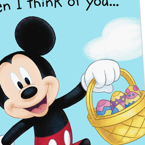 Hallmark-Set mit Osterkarten f?r Kinder, Mickey Mouse (6 Karten mit Umschl?gen) 2