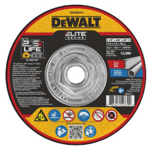 DEWALT DWA8951H 4-1/2" x .045" x 5/8"-11 XP Ceramische Mini Hub Snijschijf Type 1