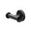Gatco Gatco 4245AMX Latitude II Double Robe Hook Matte Black 1
