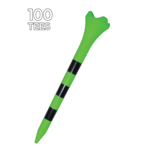 Pride Golf Tee Standard 2-3/4"""" Pride Performance Golf Tee cskos 100 Count Citrus Green 2 3/4"""" 1