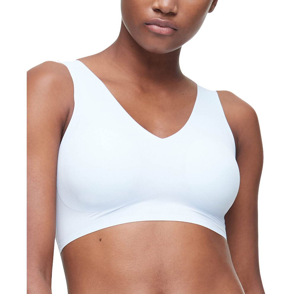 Calvin Klein Invisibles Comfort Seamless Lightly Lined V Neck Bralette Bra