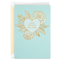 Hallmark Signature Muttertagskarte f r Ehefrau, Freundin oder Partnerin (Love the Way You Mom) zum Jahrestag oder Geburtstag f r die Ehefrau