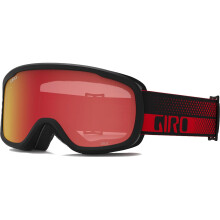 Gafas de esqu    Giro Roam - Gafas de snowboard para hombre, mujer y joven - Correa Red Flow con lentes    mbar escarlata/amarillas