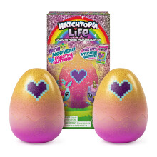 Hatchimals Hatchtopia Life 2-Pack  2-inch Tall Plush with Interactive Game  for Ages 5 and up (Styles May Vary)