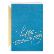 Hallmark handtekening jubileumkaart voor koppels (gelukkige verjaardag) (5RZH1210)