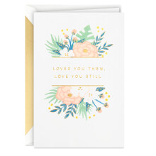 Hallmark handtekening jubileumkaart voor vrouw of vriendin (hield van je en hield toen nog steeds van je)