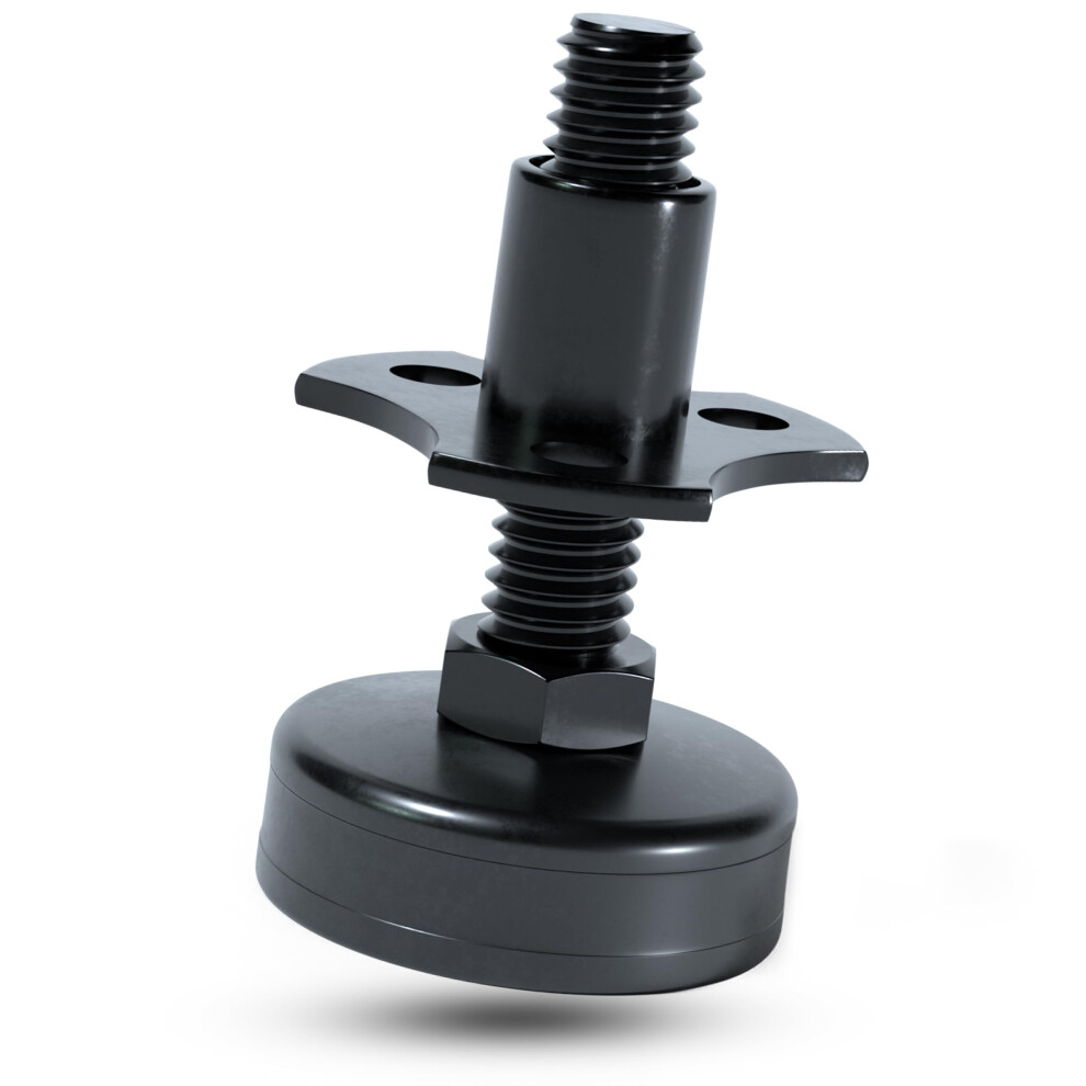 Generisk Black Generic Adjustable Leveling Feet Furniture Levelers