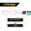 Cressi Lente trasparente Cressi Crab Lime/Bianco 3