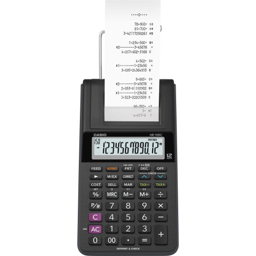 Casio Casio HR-10RC Mini-Desktop Printing Calculator (Ny version af HR-8TM) 2