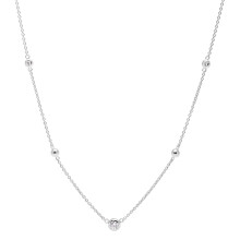 Fossil Women's Sterling Silver Necklace  Color: Silver (Model: JFS00453040)