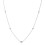 Fossil Fossil Sterling Slv Halskde til kvinder Farve: Slv (Model: JFS00453040) 1