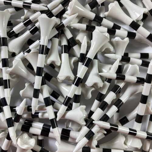 Pride Golf Tee Standard 2-3/4"""" Pride Performance Golf Tee cskos 100 Count White 2 3/4""""