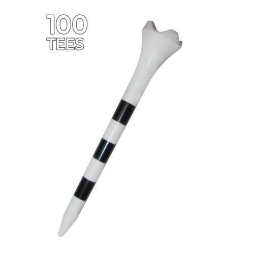 Pride Golf Tee Standard 2-3/4"""" Pride Performance Golf Tee cskos 100 Count White 2 3/4"""" 1