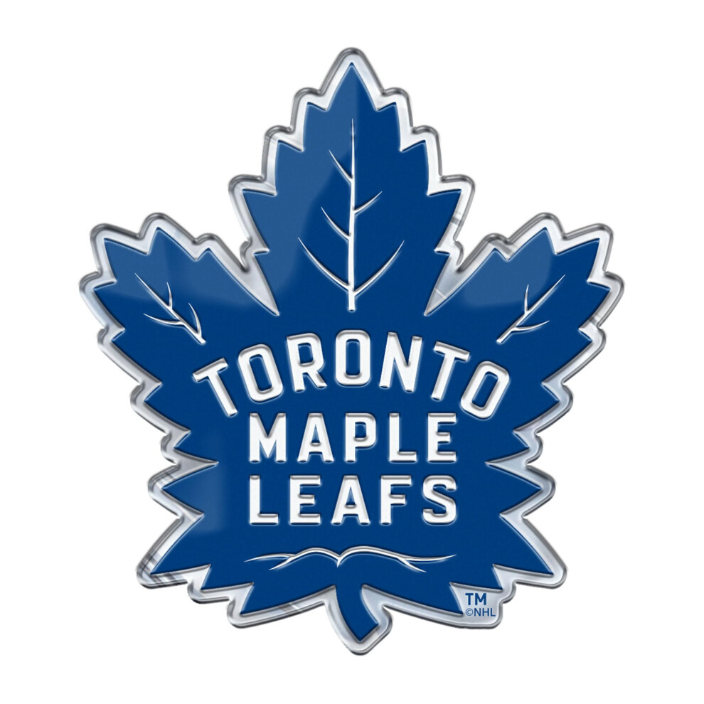 Fanmats 60503 - Nhl - Toronto Maple Leafs Embossed Color Emblem | Maple Leaf Primary Logo 681620787276