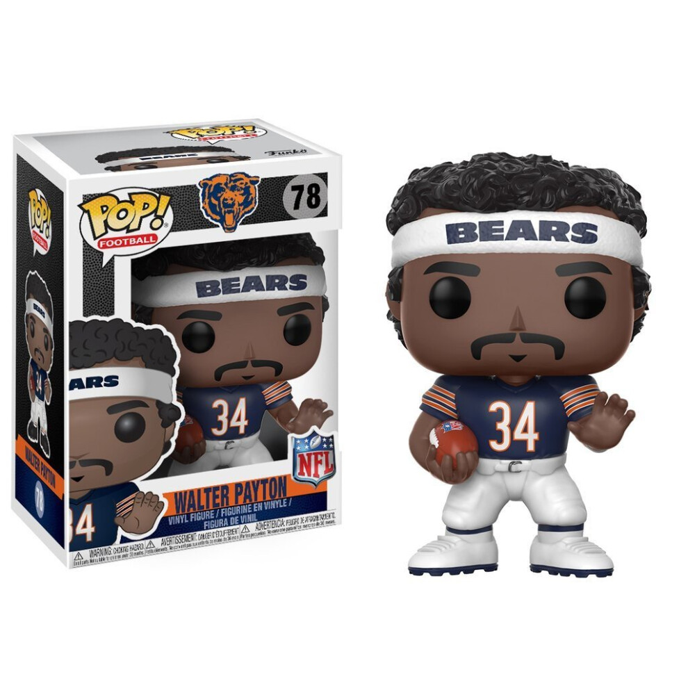 Photos - Action Figures / Transformers Funko POP NFL: Walter Payton Collectible Figure 20192 (Bears Home)