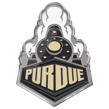 Fanmats 60655 Purdue Boilermakers Heavy Duty Aluminium Pr?get farve Emblem Auto Emblem Decal - Alternativ