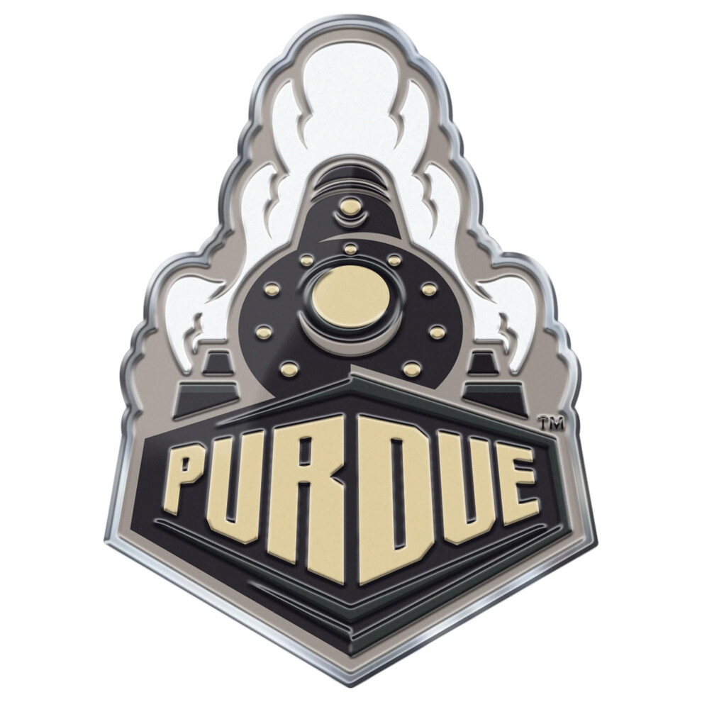 Fanmats 60655 Purdue Boilermakers Heavy Duty Aluminium Reli Fkleur Embleem Auto Embleem Sticker - Alternatief-image