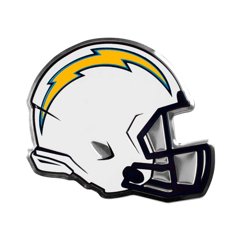 Fanmats Nfl - Los Angeles Chargers Heavy Duty Aluminium Helmet Emblem 681620849257