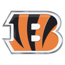 Fanmats 60594 Cincinnati Bengals Heavy Duty Aluminium Pr?get farve Emblem Auto Emblem Decal - Alternativ
