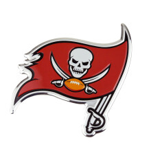 Fanmats 60618 Tampa Bay Buccaneers Heavy Duty Aluminium Pr?get farve Emblem Auto Emblem Decal - Alternativ