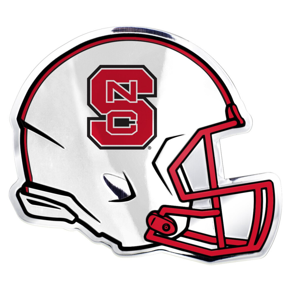 Fanmats North Carolina State University Heavy Duty Aluminium Helmet Emblem 681620851465