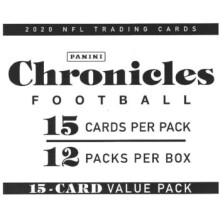 Scatola di cellophane Panini Chronicles NFL Football 2020 (12 confezioni/scatola)