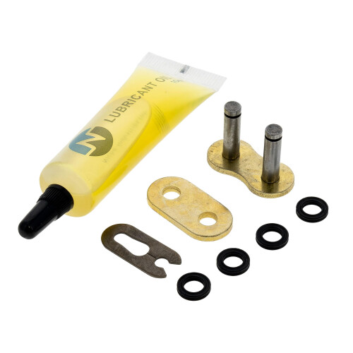 Niche Gold 520 X-Ring Chain 78 Links with Connecting Master Link 1