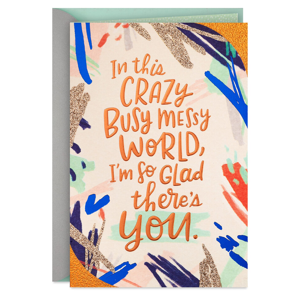 Hallmark-Geburtstagskarte (So Froh, Dass Es Dich Gibt)-image