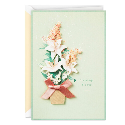Hallmark Signature Easter Card (Blessings & Love)