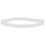 JAM PAPPER Slitstarka gummiband - storlek 64 - Vita multifunktionsgummiband - 100/pack 3