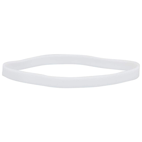 JAM PAPPER Slitstarka gummiband - storlek 64 - Vita multifunktionsgummiband - 100/pack 2